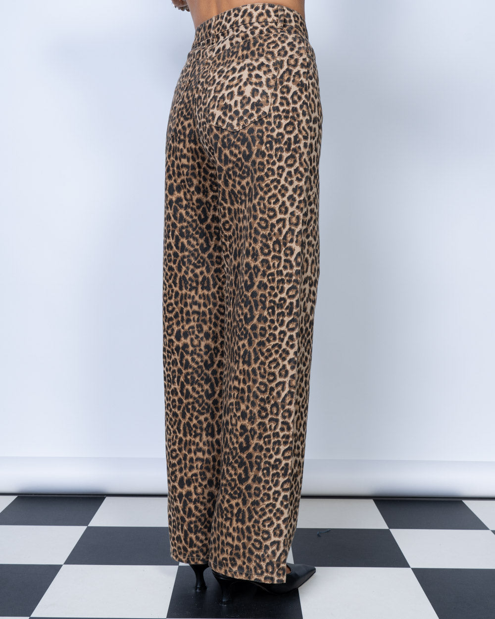 PANTALONE TESSA LEOPARDATO