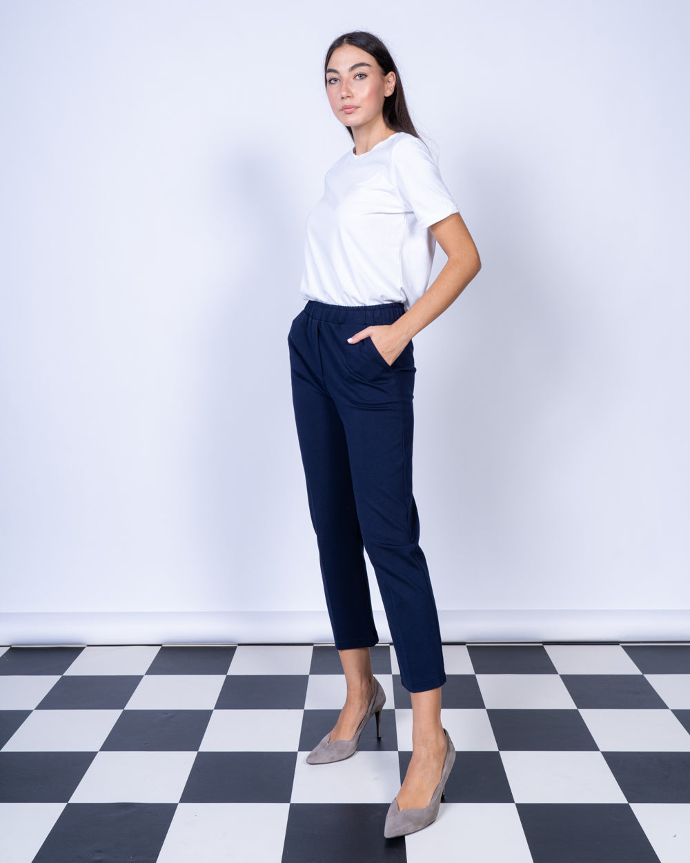 PANTALONE GIULIA BLU