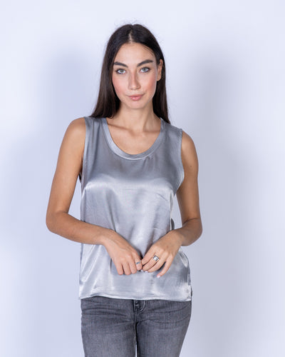 BLUSA CAROL ARGENTO