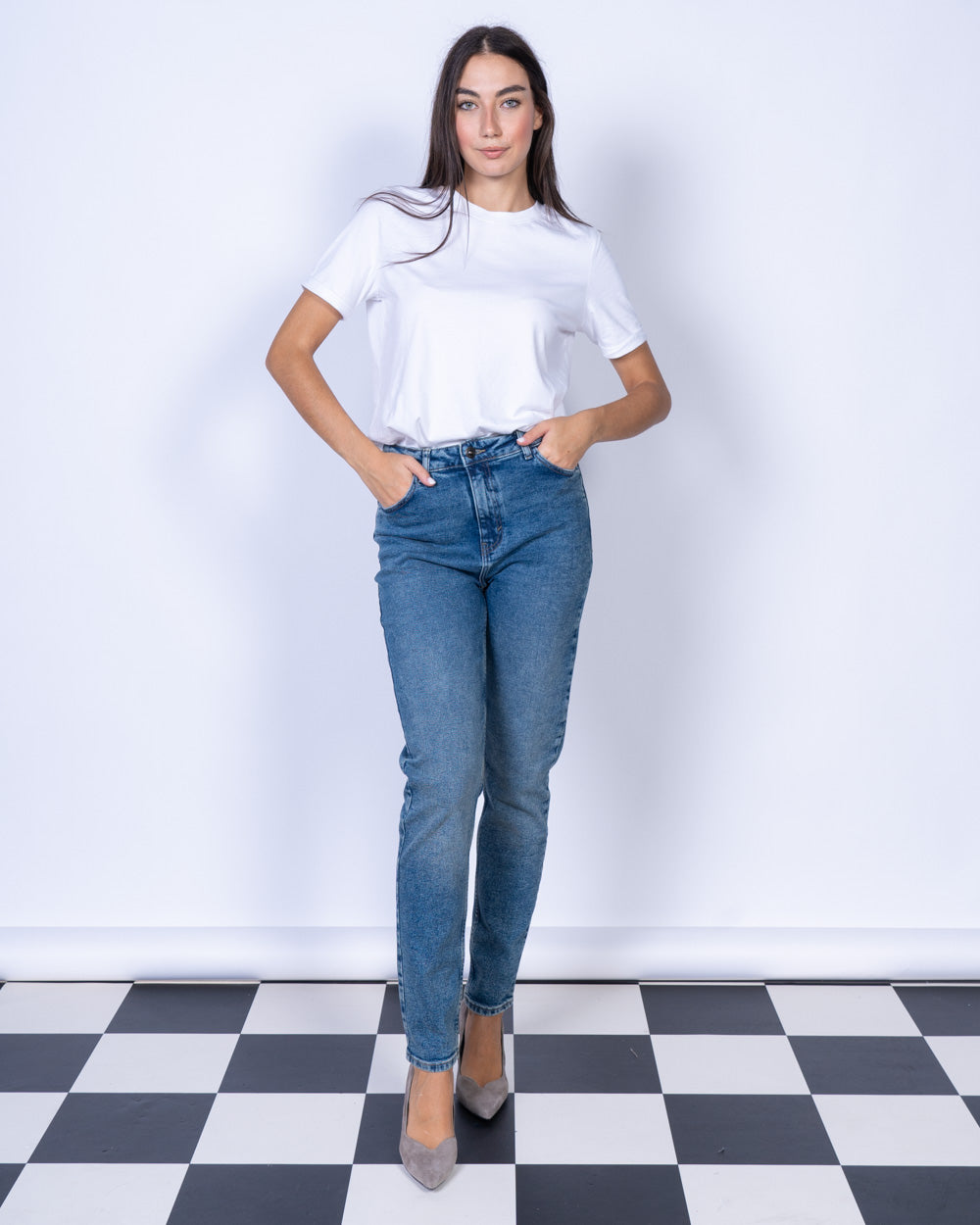 JEANS BELLA DENIM MEDIO