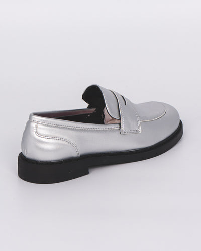 MOCASSINO GRACE SHINE ARGENTO