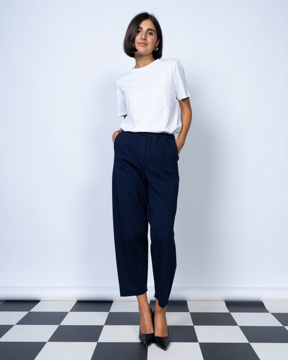 PANTALONE GABRIELLA BLU