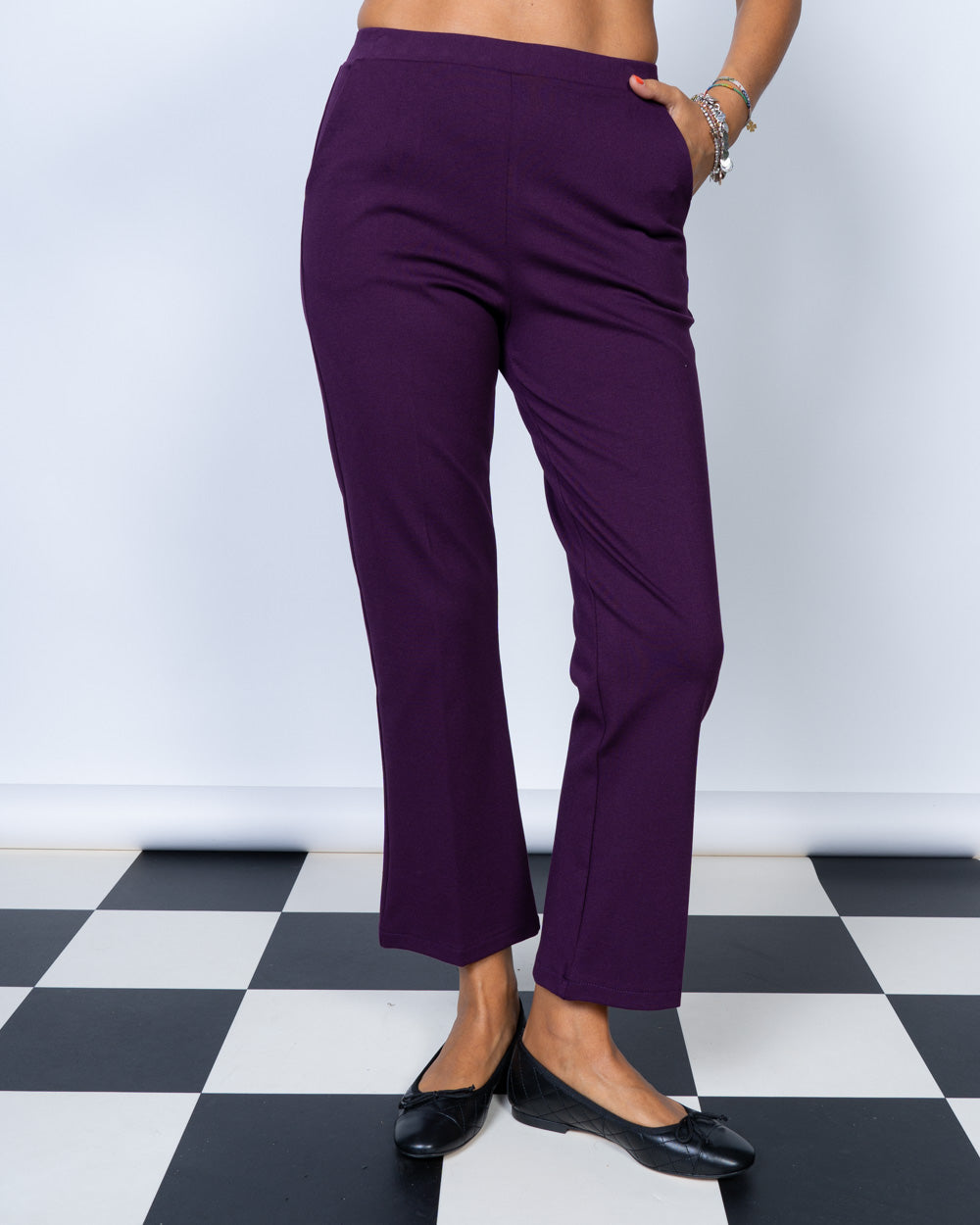 PANTALONE GIORGIA VIOLA