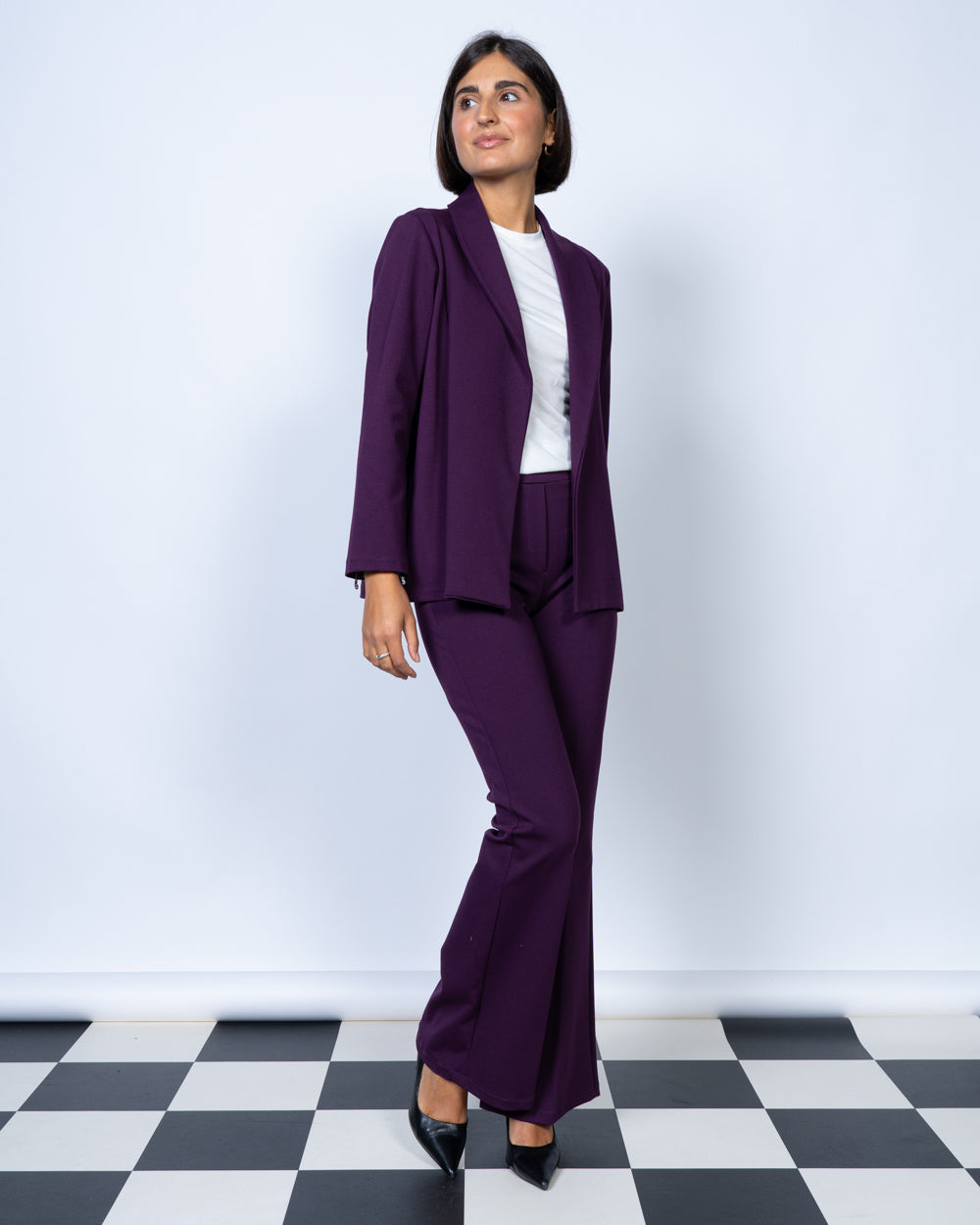 PANTALONE GIUSTINA VIOLA