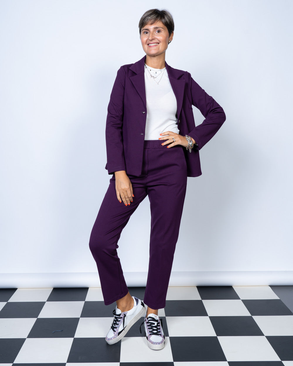 PANTALONE GIULIA VIOLA