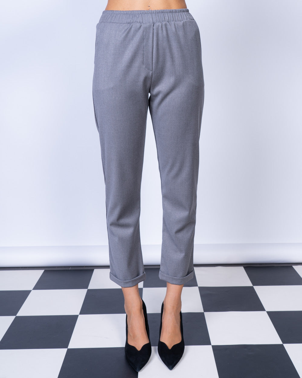 PANTALONE GRETA GRIGIO