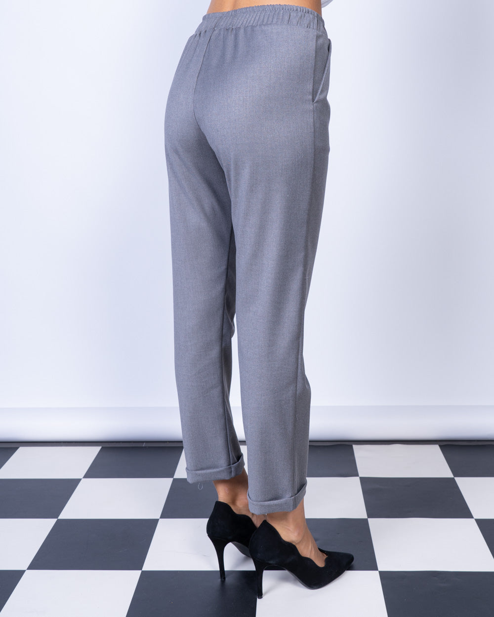 PANTALONE GRETA GRIGIO