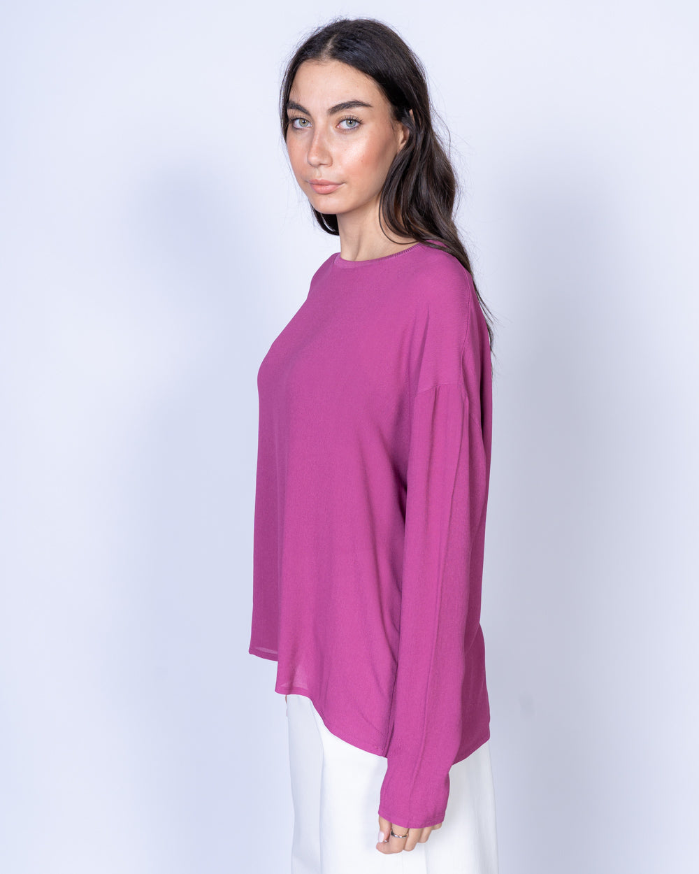 BLUSA AMBRA CICLAMINO