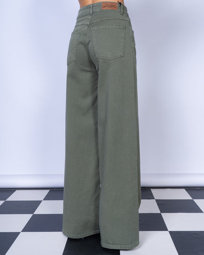 PANTALONE STELLA COLOR VERDE