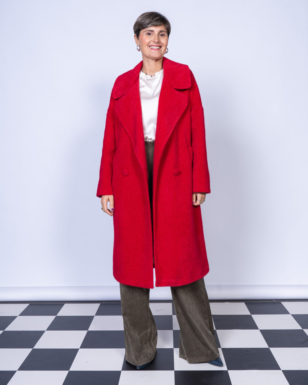 CAPPOTTO GIGLIO ROSSO