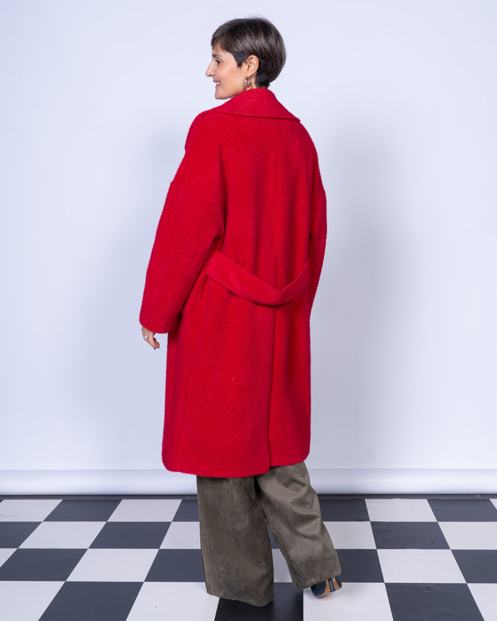 CAPPOTTO GIGLIO ROSSO