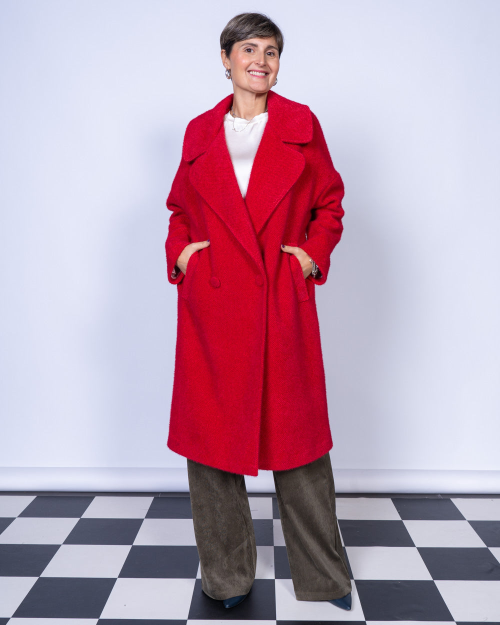 CAPPOTTO GIGLIO ROSSO