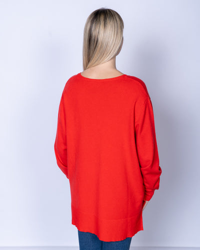 MAGLIONE EUGENIA ROSSO