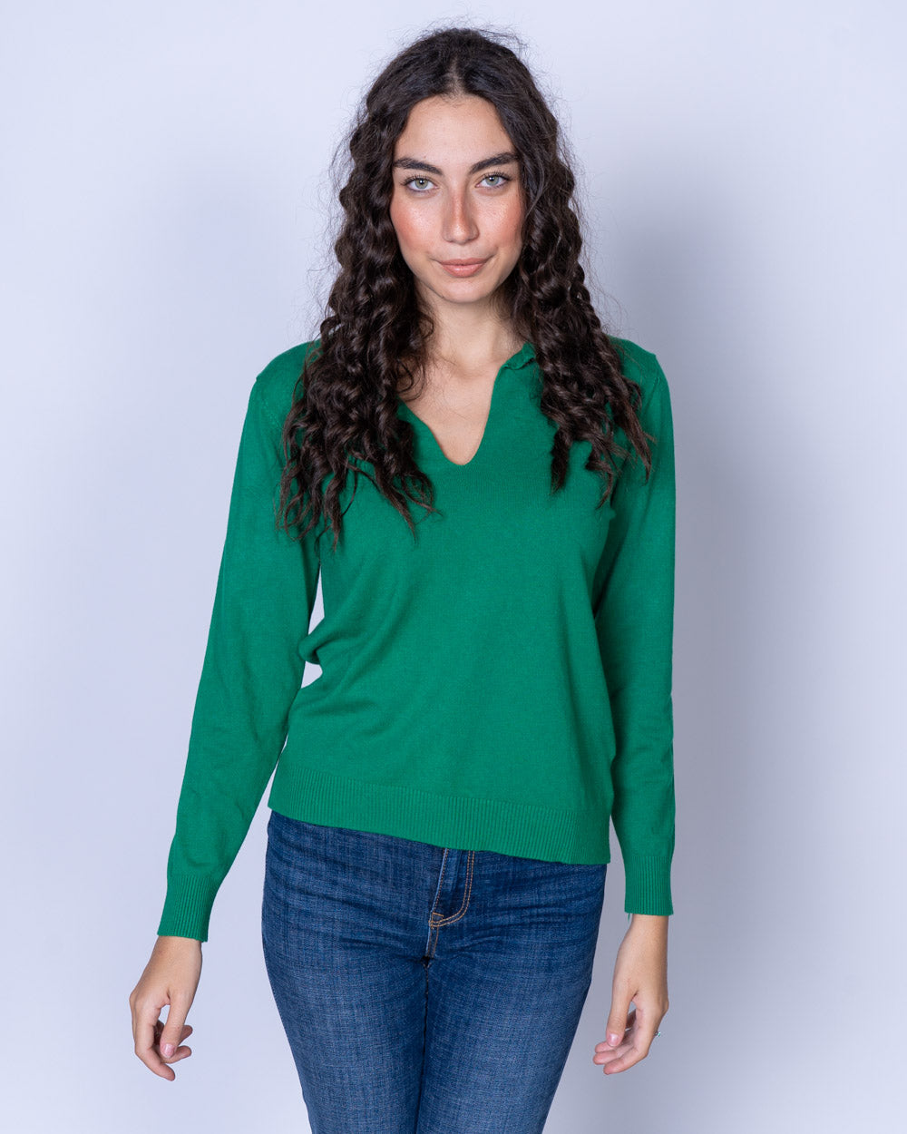 MAGLIONE ELEKTRA VERDE