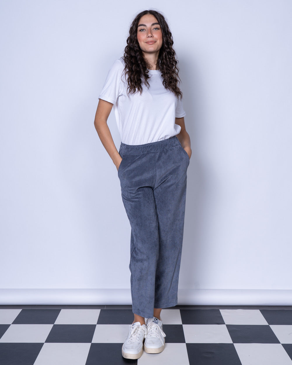 PANTALONE GEA GRIGIO