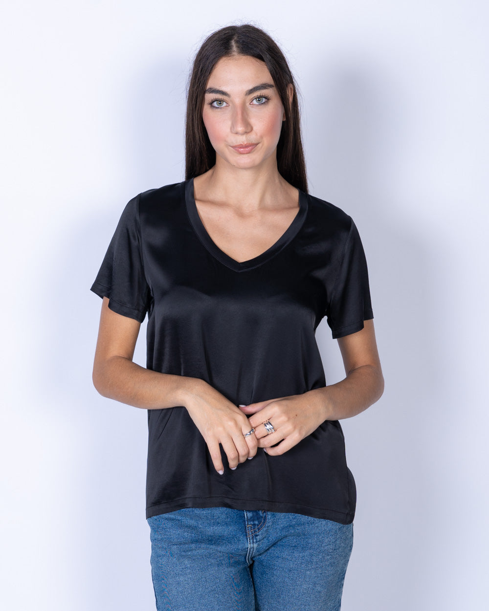 BLUSA ALBA NERO