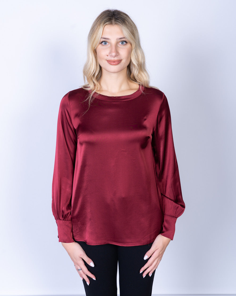 BLUSA AGNESE VINO