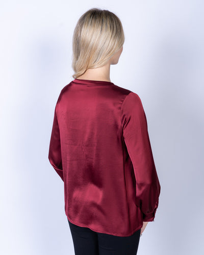 BLUSA AGNESE VINO