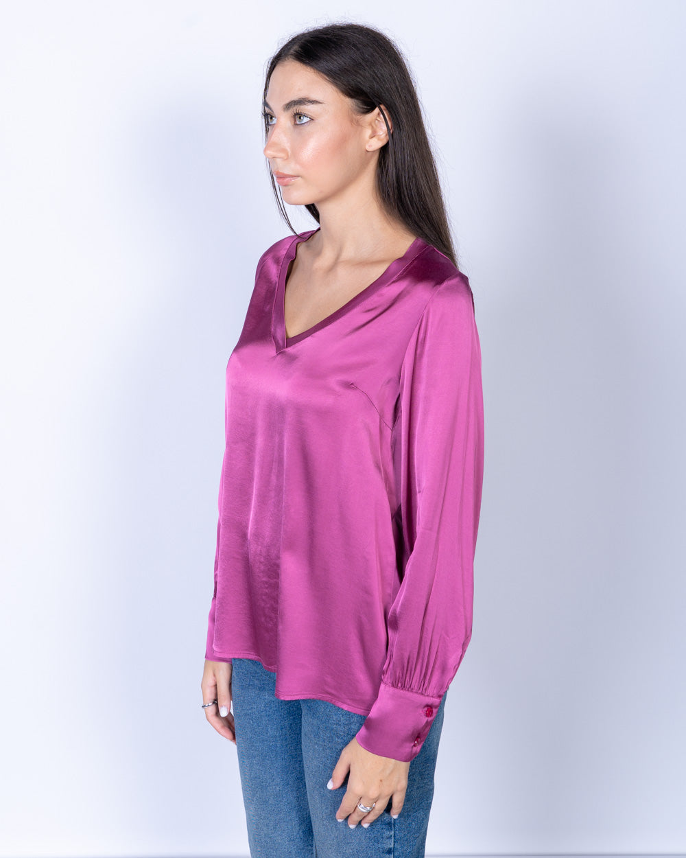 BLUSA ADELE CICLAMINO