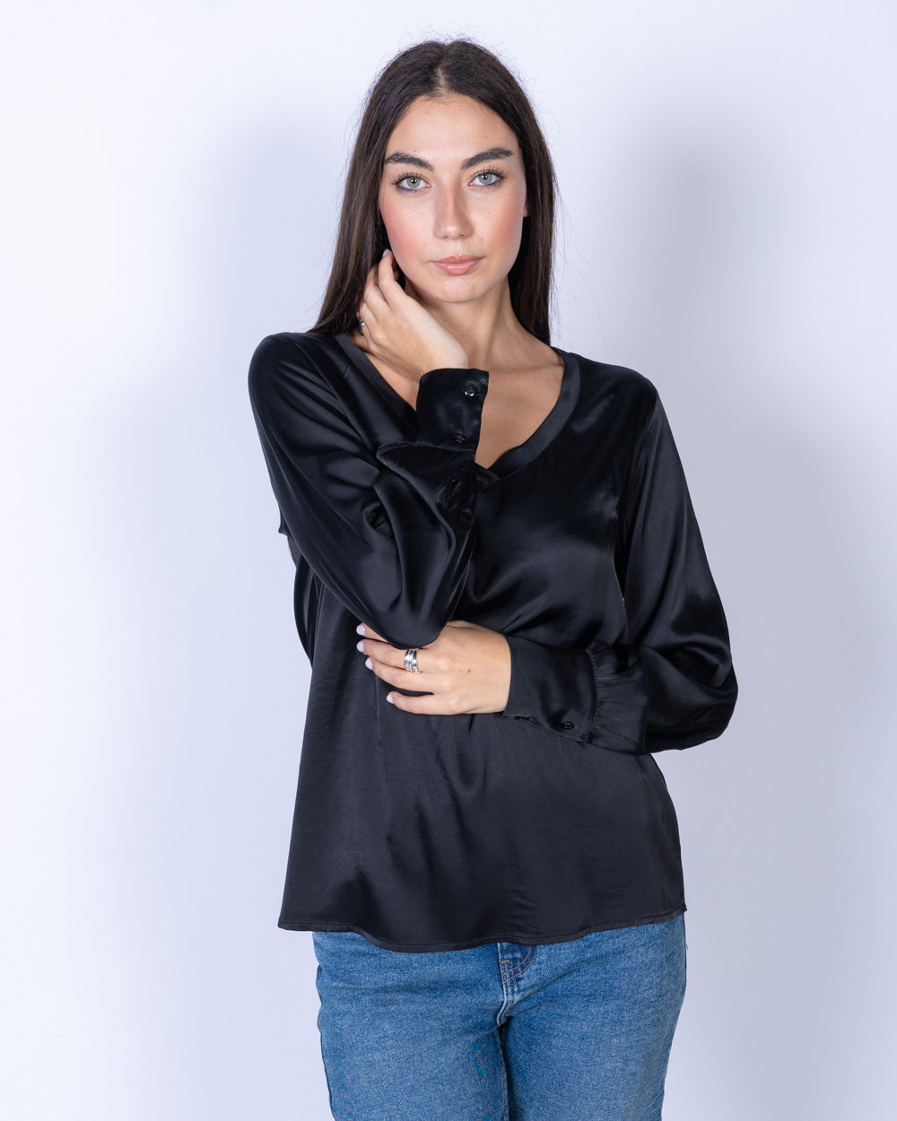 BLUSA ADELE NERO