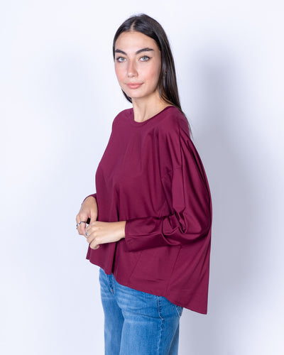 BLUSA LECCE BORDEAUX