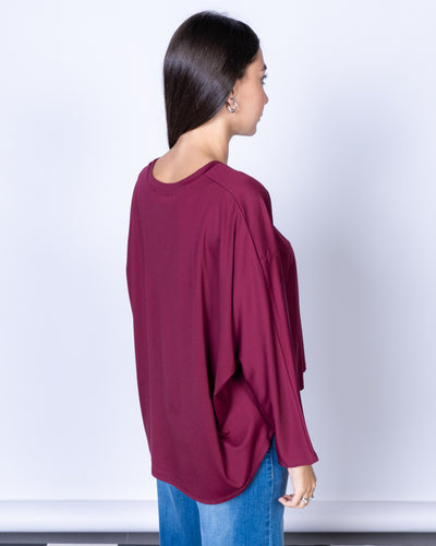 BLUSA LECCE BORDEAUX