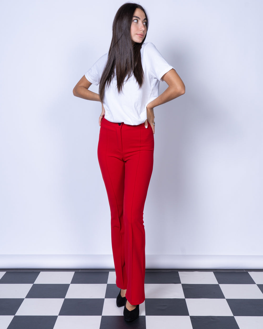 PANTALONE CARLOTTA ROSSO