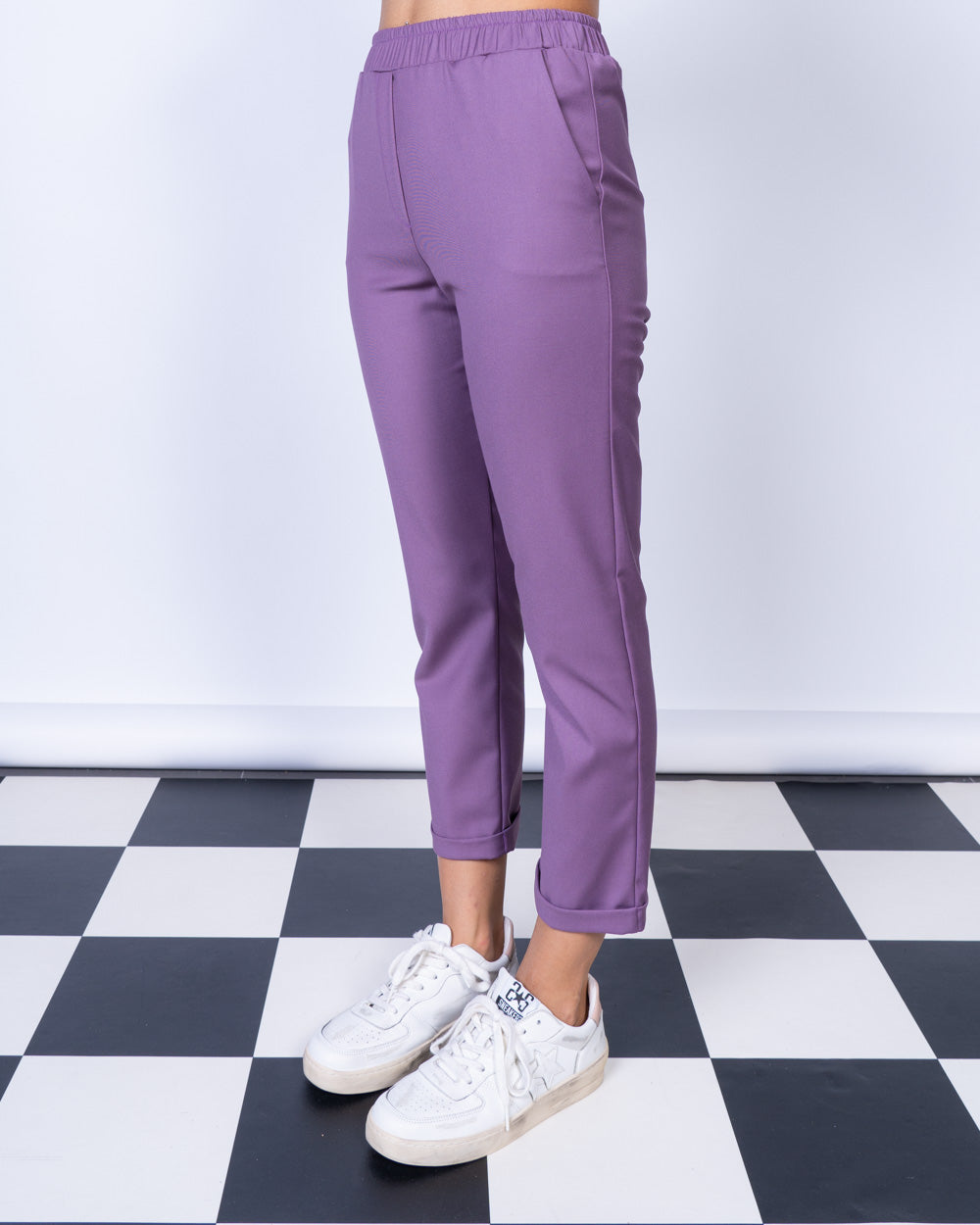 PANTALONE GRETA GLICINE