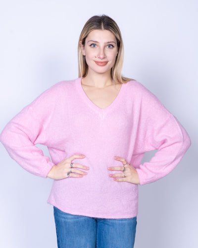 MAGLIONE LIQUIRIZIA ROSA