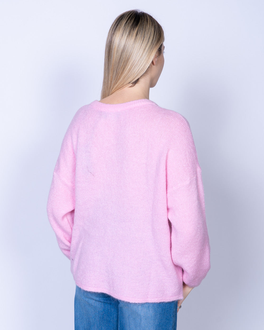 MAGLIONE LIQUIRIZIA ROSA