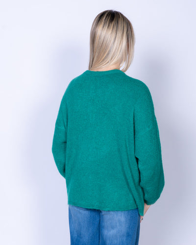 MAGLIONE LIQUIRIZIA VERDE