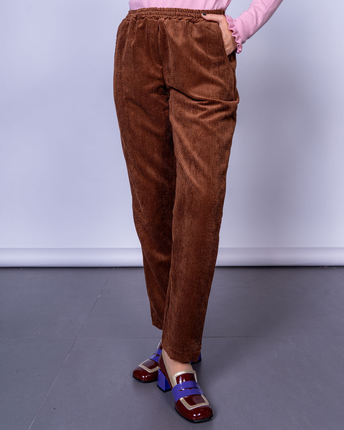 PANTALONE TIANA COGNAC