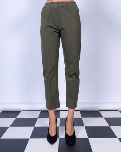 PANTALONE GIULIA VERDE MILITARE (più chiaro)